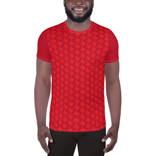 Texas - Red - Men's Athletic T-shirt
