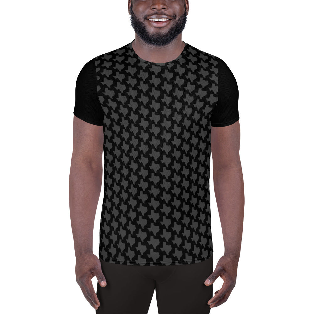 Texas - Black - Men's Athletic T-shirt