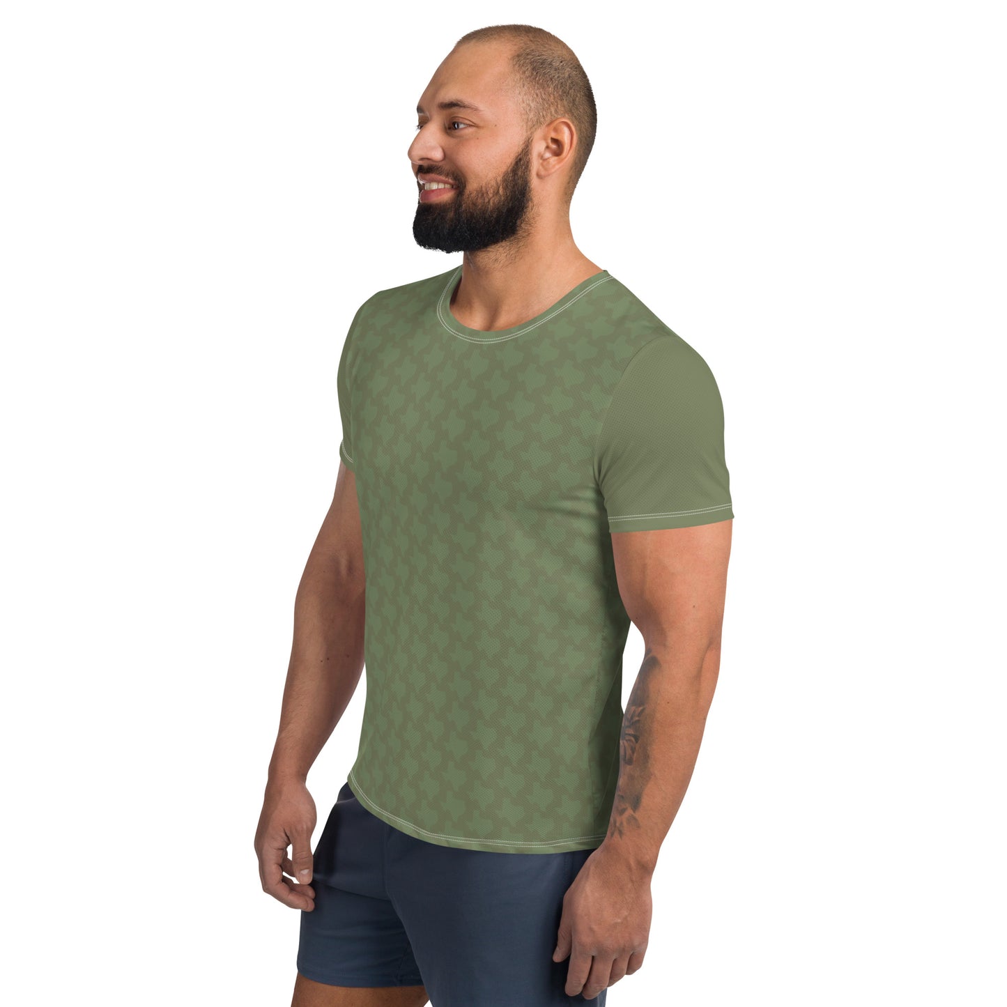 Texas - Green - Men's Athletic T-Shirt