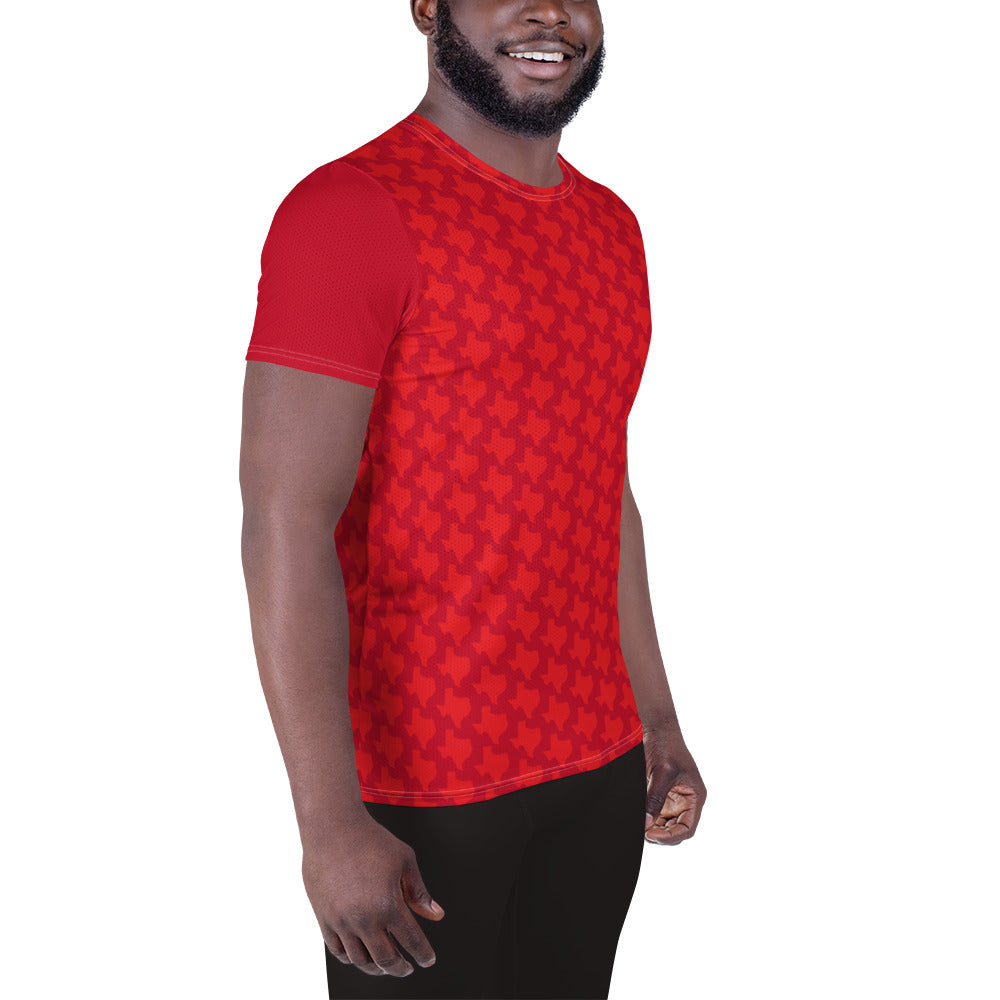 Texas - Red - Men's Athletic T-shirt