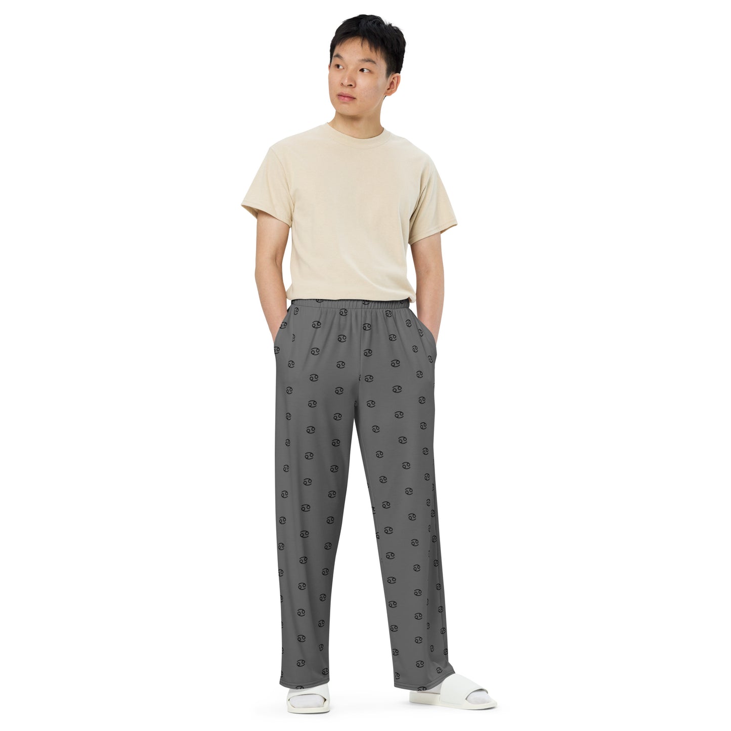 Cancer - Men's Wide-Leg Pants