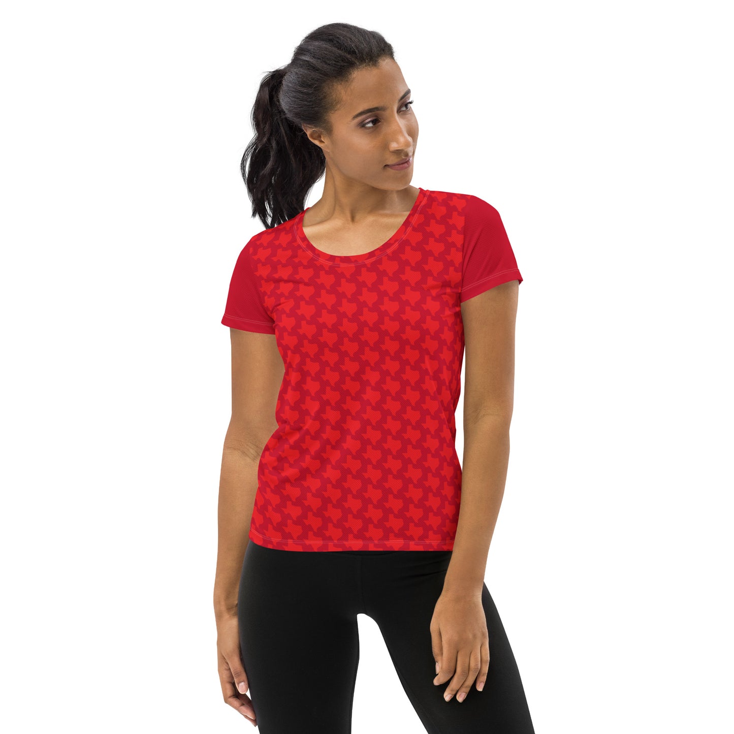 Texas - Red - Women's Athletic T-Shirt