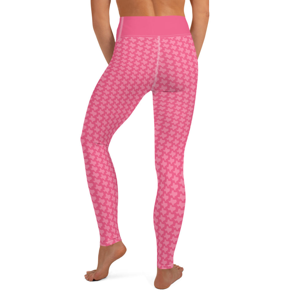 Texas - Pink - Yoga Leggings