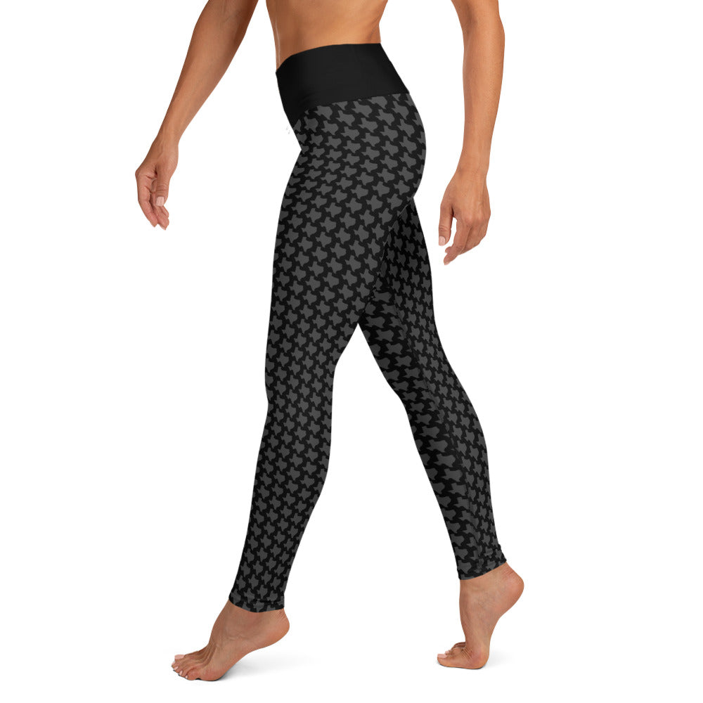 Texas - Black - Yoga Leggings