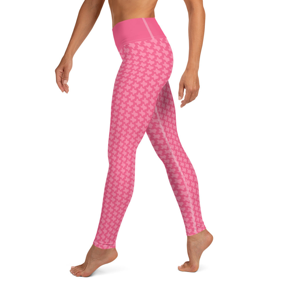 Texas - Pink - Yoga Leggings