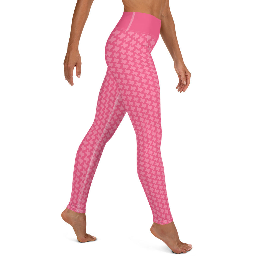 Texas - Pink - Yoga Leggings