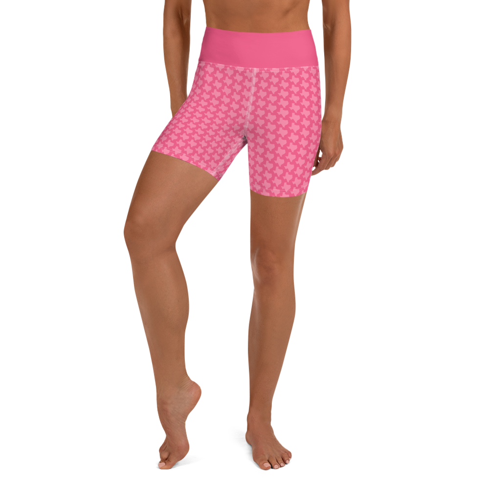 Texas - Pink - Yoga Shorts