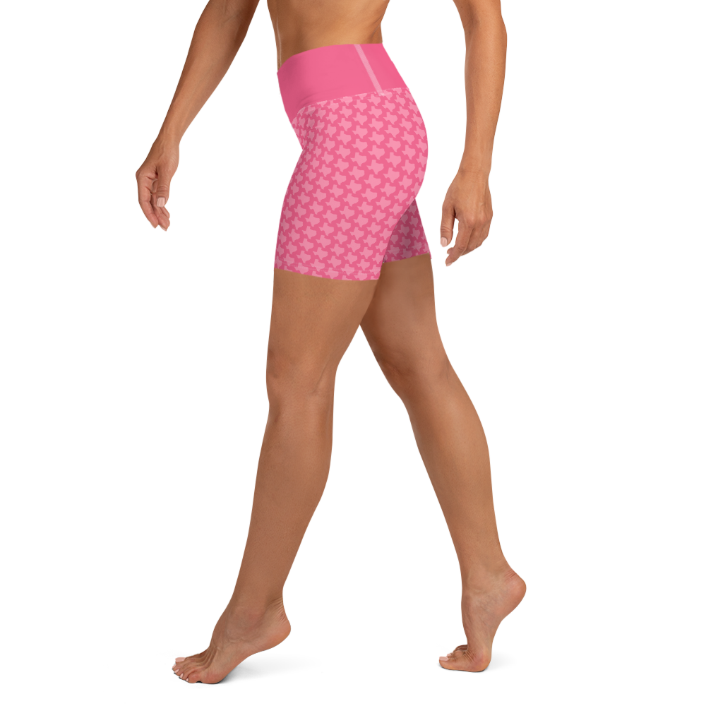 Texas - Pink - Yoga Shorts