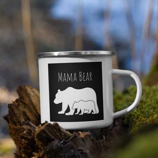 Mama Bear - Enamel Mug - Gift - Mother's Day - Birthday