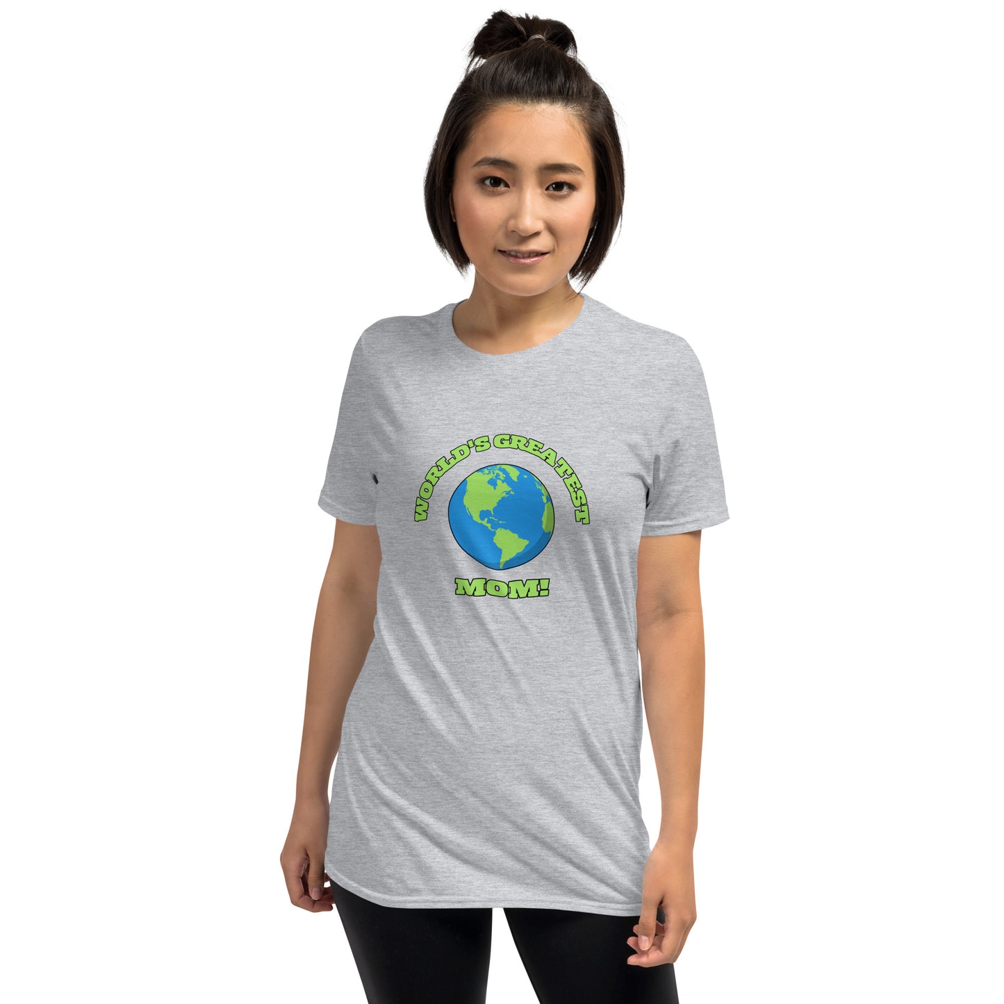 World's Greatest Mom - Short-Sleeve T-Shirt - Great Gift for Mother's Day, Birthdays, or Any Special Day