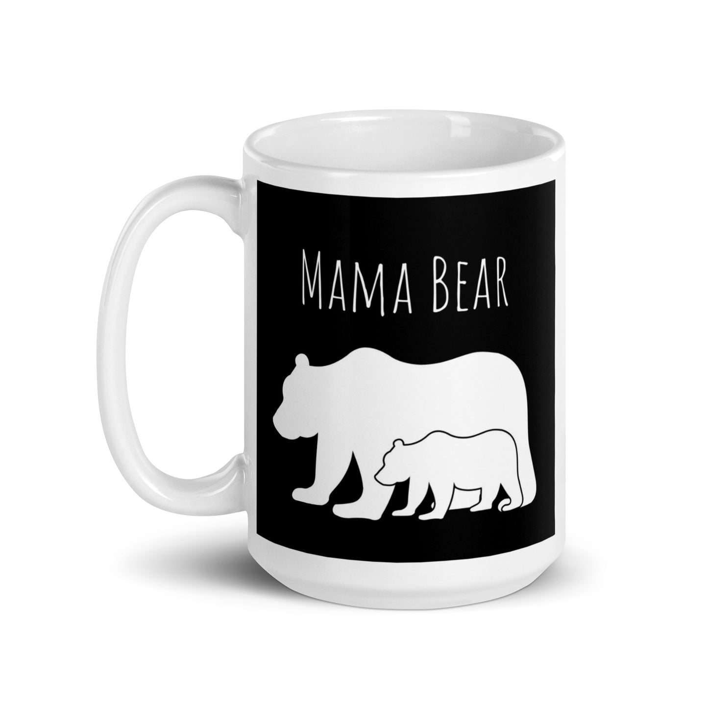 Mama Bear - White Glossy Mug - Gift - Mother's Day - Birthday